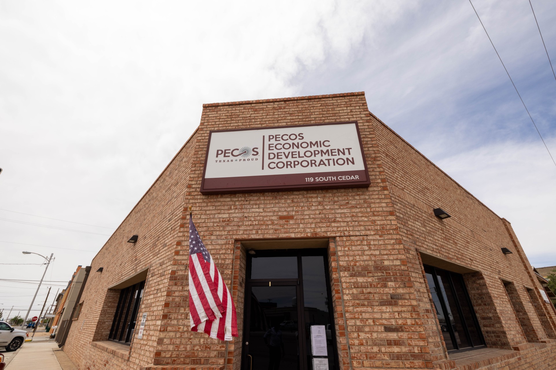 PEDC office at 119 South Cedar, Pecos